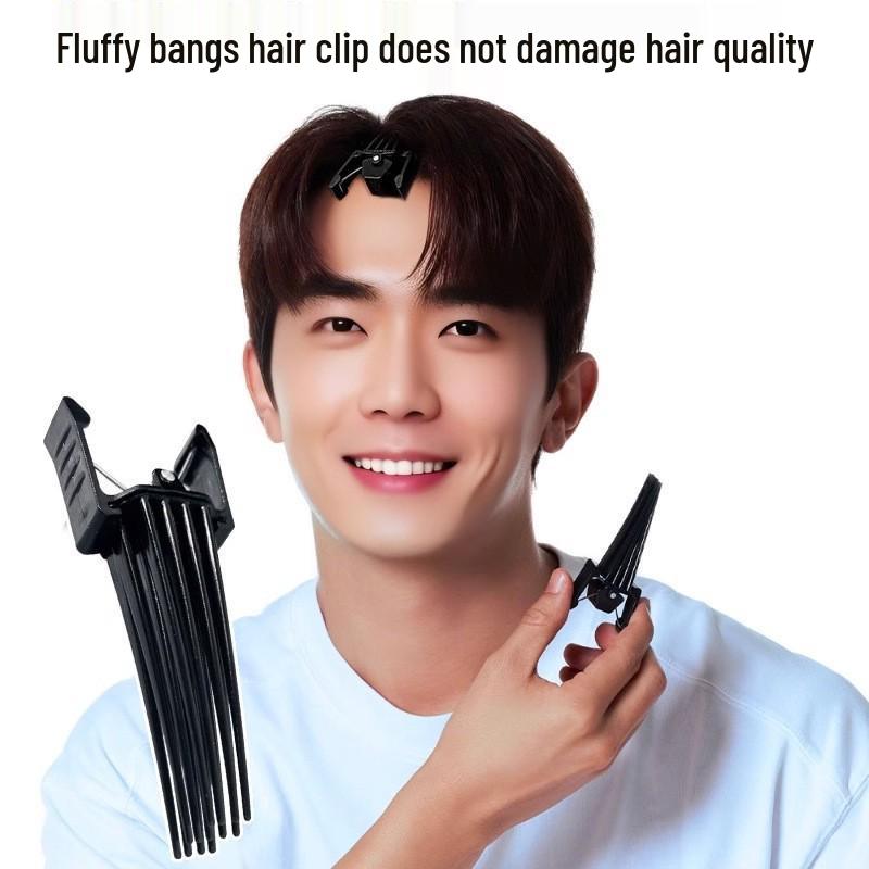 Korean Men's Root Lifting Hair Comb Clip – No-Trace Styling Tool