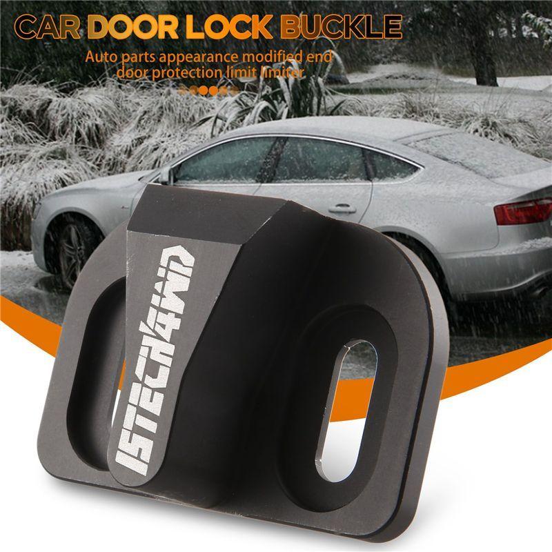 A57E-Car Modification Tailgate Protection Limiting Stopper Solve Abnormal Noise Door Lock Buckle For Toyota Prado RAV4 03-21