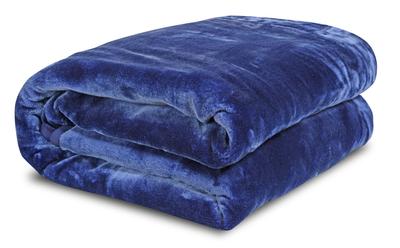 Acrylic Blanket 160x200 Cm Navy Blue