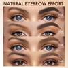 Eyebrow Definer Powder Stamp Makeup with 8 Reusable Stencils Long Lasting Hairline Shadow Powder Hair Chalk Hair Fluffy Powder
