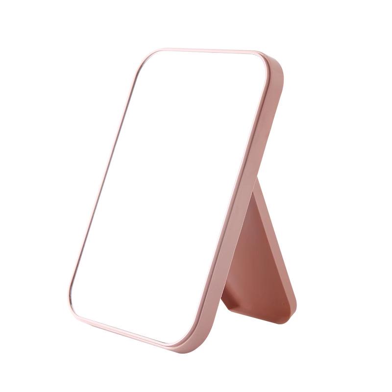 Tragbarer großer rechteckiger Schminkspiegel - Klappbarer Tischaufsteller Modedesign