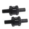 Auto Parts Fuel Check Valve Real Carburetors Black One-Way Aluminum Alloy Fuel Check Valve Inline Mm Carburetors