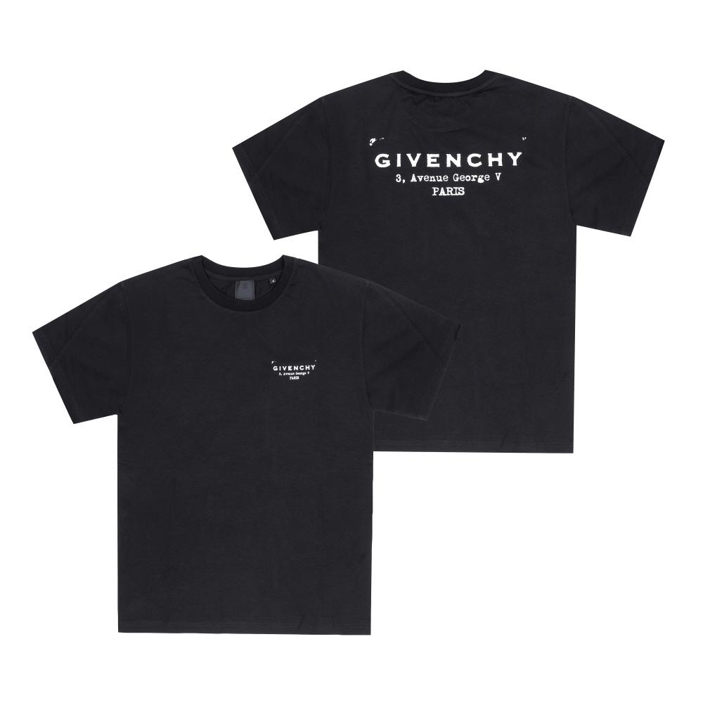 Givenchy Kids STamp Logo T shirT 09b H31075 09B (10A)