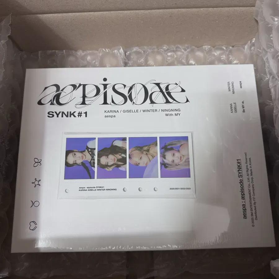 

aespa Синк #1 DVD запечатанный