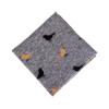 Bird Pattern Formal Suit Gentlemen Hanky Pocket Square Handkerchief for Wedding Dress Party