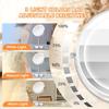 Lighted Makeup Mirror 20X Magnifying Mirror with Light Double Sided Makeup Mirror with 20X 1X Magnification 360Rotation 3 Color