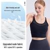 Breathable Mesh Sports Bra for Women - Skin-Friendly, Supportive, Shockproof, Beautiful Back Design