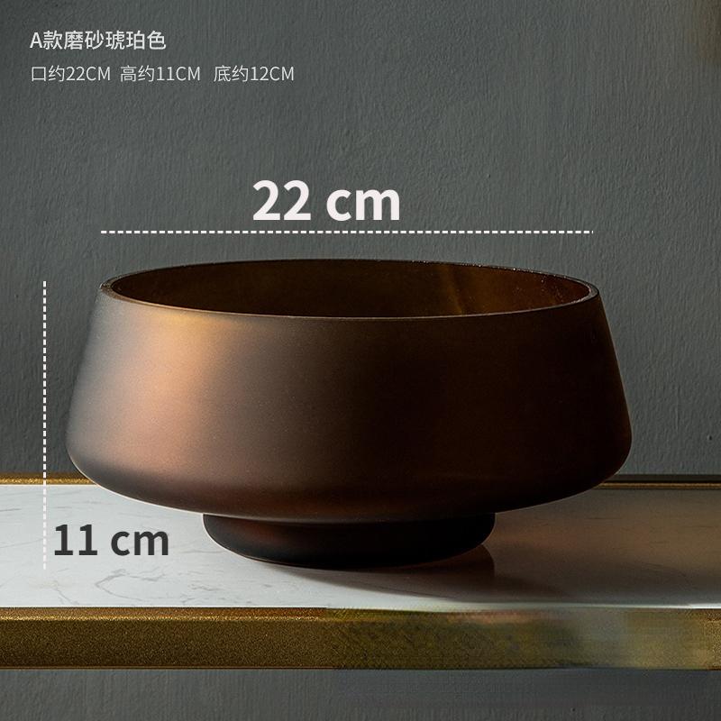 

Nordic Light Розкішний домашній декор Матова скляна ваза Прикраса вітальні Стол Квіти Гідропонна ваза Декор тераріуму