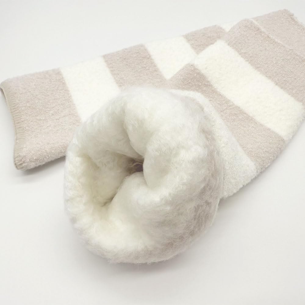 Mochihada Leg Keeps You Made In Marshmallow Leg Warmers One Size Fits Warmers, Fleece-Lined, Warm, Warm, Japan, Women's (Pink, All)