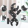 JEBUTU Camera Double Super Clip Boat Head Adjustable Double Camera Crab Camera Photography Magic Photography Lighting Desk Camera Camera Securely