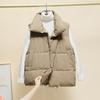 New cotton vest women's short autumn and winter down cotton clothes vest bread clothes