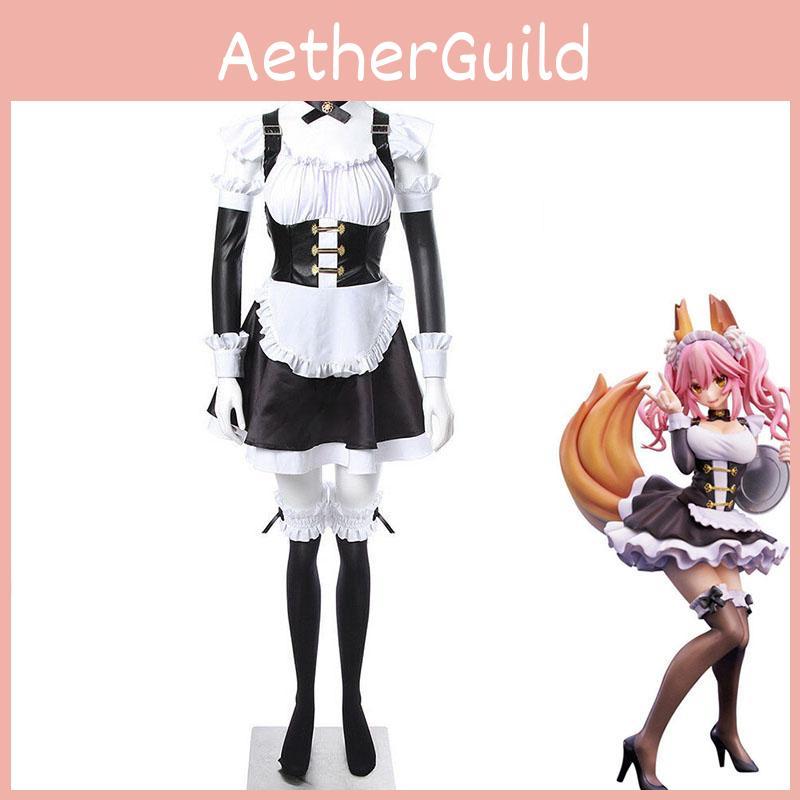 Exquisite Tamamo No Mae Fgo Cosplay Costume Maid Dress With Perfect Stitches