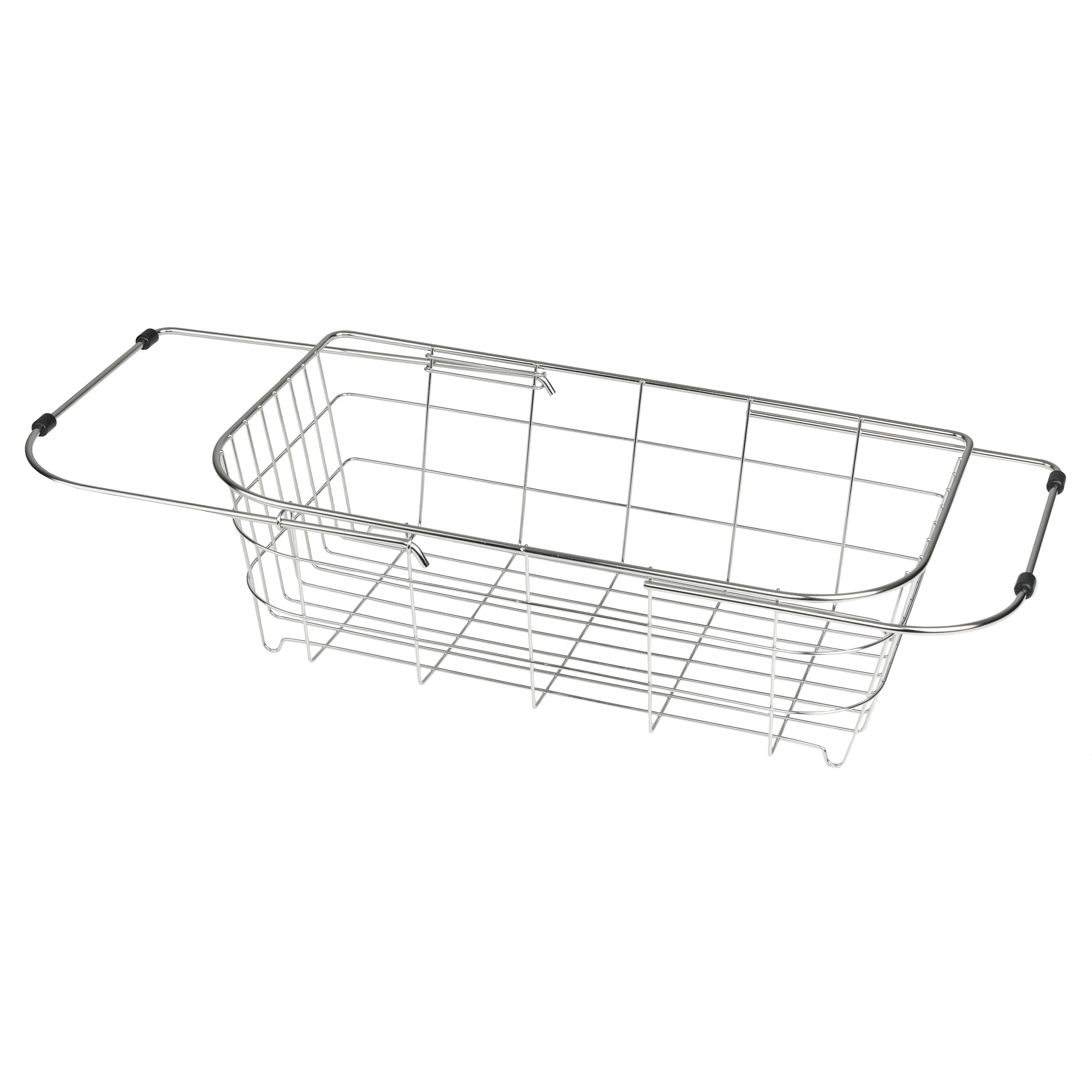 

Pearl Metal Dish Drainer Basket for Sliding Stainless At Sinks, Basket, Wide, Deep, Steel, Aqua, HB-7000