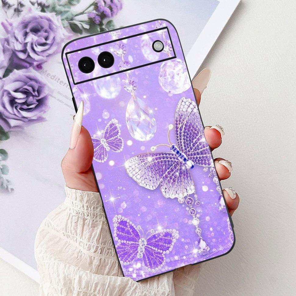 Luxury Painted Cover For Google Pixel 6A Case Soft Silicone Phone Case For Google Pixel 6A Google6A 2022 Back Cover 6.1"