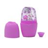 Rose Ice Roller: Cold Compress Beauty Device for Face De-puffing and Swelling Reduction.