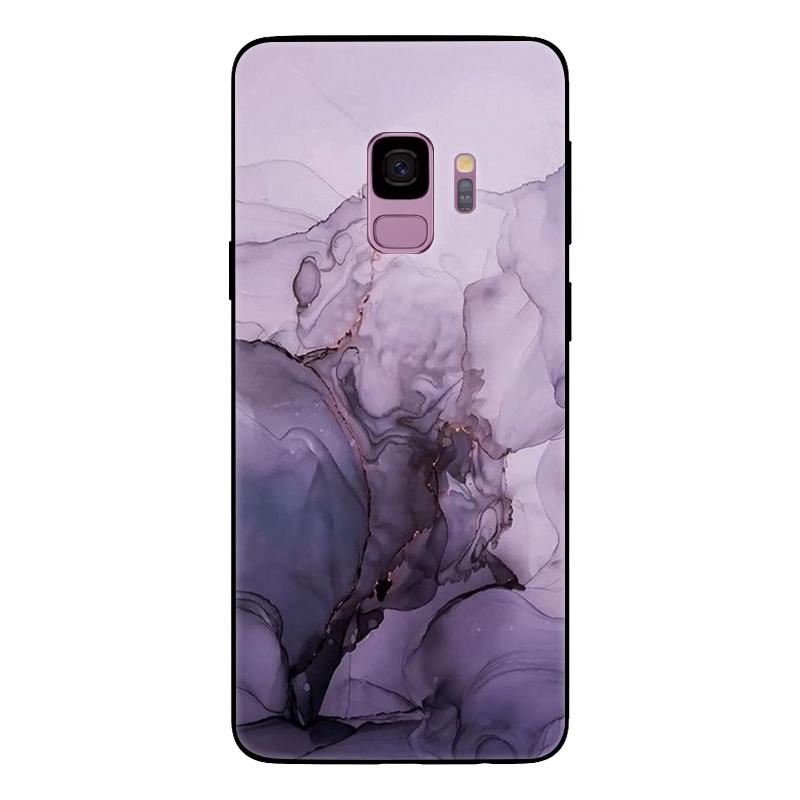 For Samsung Galaxy S9 Plus Case SM-G965F G965 S9Plus Marble Painted Soft Matte Silicone Back Cover For Samsung S9 S9+ Full Shell