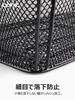 CXWXC Bicycle Rear Basket, Heavy-Duty, Large Capacity, Easy Installation, Metal Rear Basket with Detachable Waterproof Cover