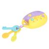 Toy Key Safe Simulation Remote Car Key Toy with Sound and Light Yellow for 12 Months and Above Baby