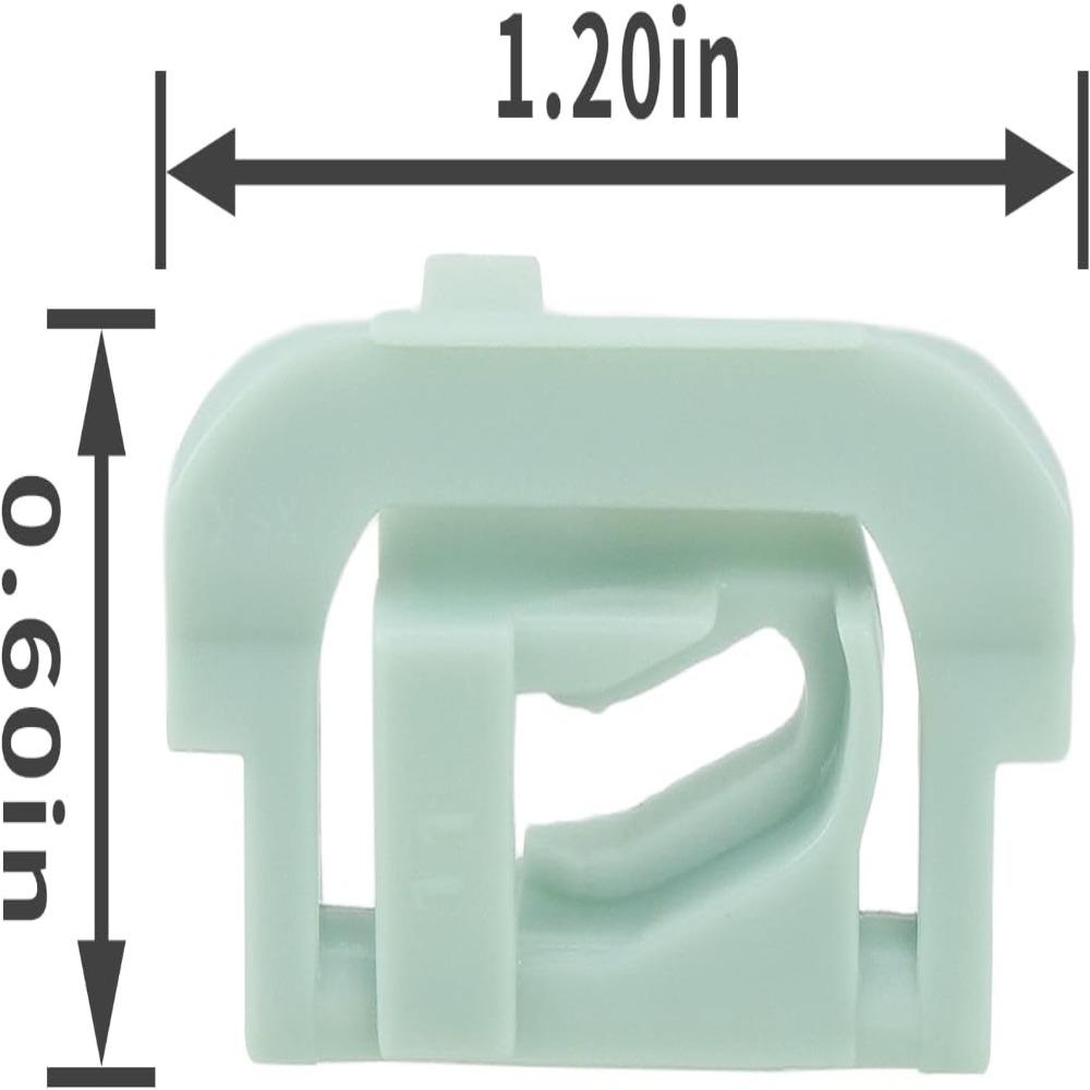 40Pcs Nylon Windshield Blue Clip Car Assessories Parts Clip Replacement  For Car