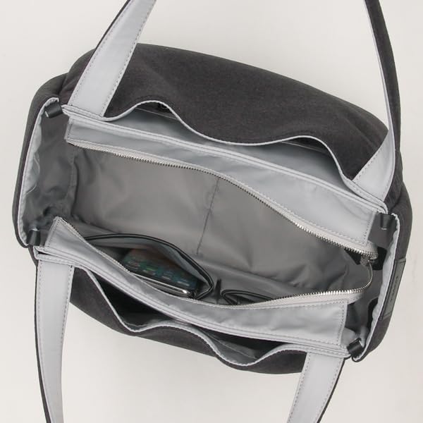 Tote Bag Felt Tote Medium Dark Gray [Isaac] (15)