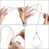 3pcs Hanging Glass Hydroponic Planter Geometric Shape Water Plant Vases Home Decor Indoor Outdoor Hanging Plant Container Garden