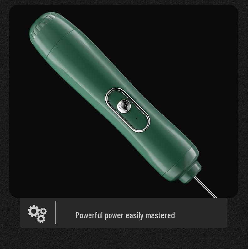 Compact Wireless Milk Frother and Egg Beater