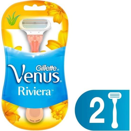 

Gillette Venus Riviera Одноразовая женская бритва, 2 упаковки
