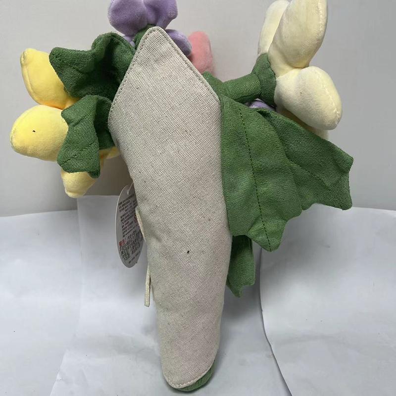 Cartoon Fun Hand-Held Tulip Plush Toy Doll Bouquet Girls Graduation Day Gift Doll