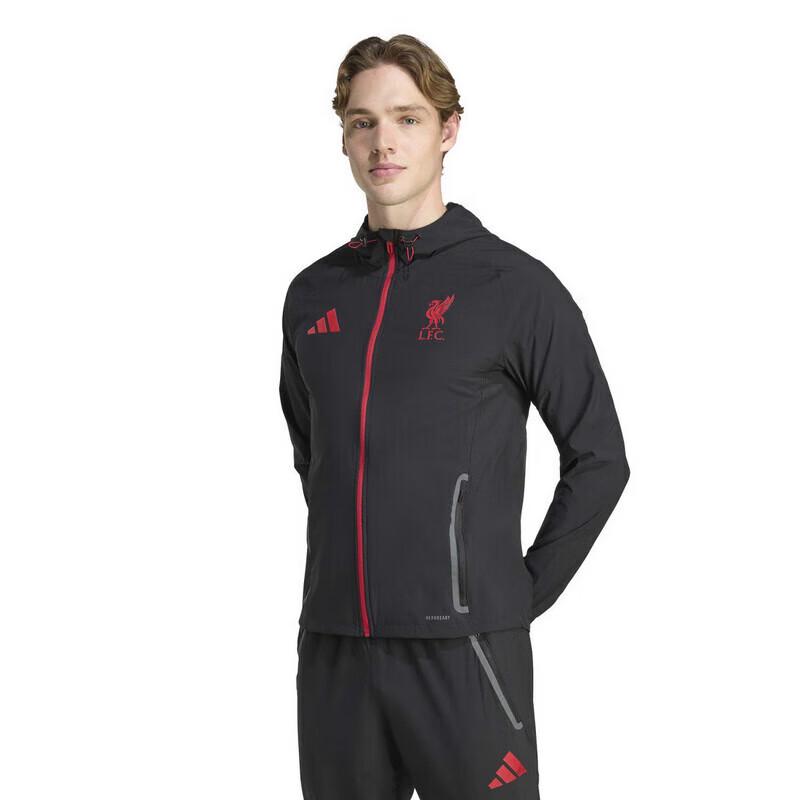 

Adidas Men s Liverpool Football Training Hooded Jacket JZ5556 S