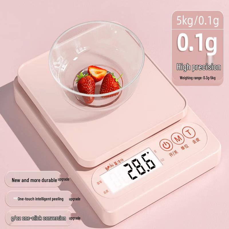 Mi Ling Pink Digital Kitchen Scale (2-pack) (CN version)