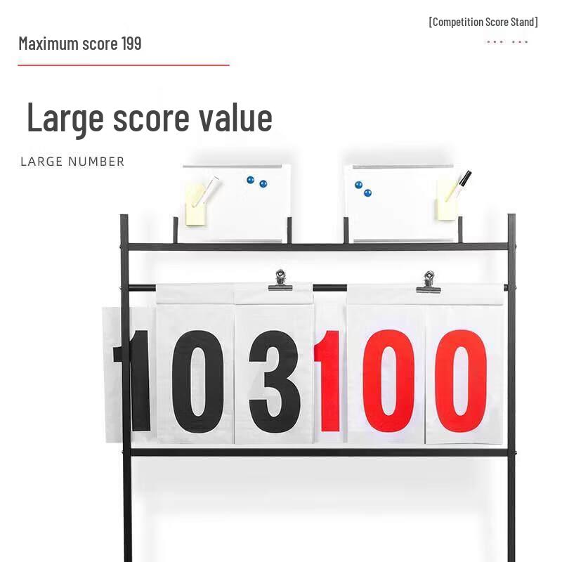 Jundingying Portable Flip Scoreboard Set