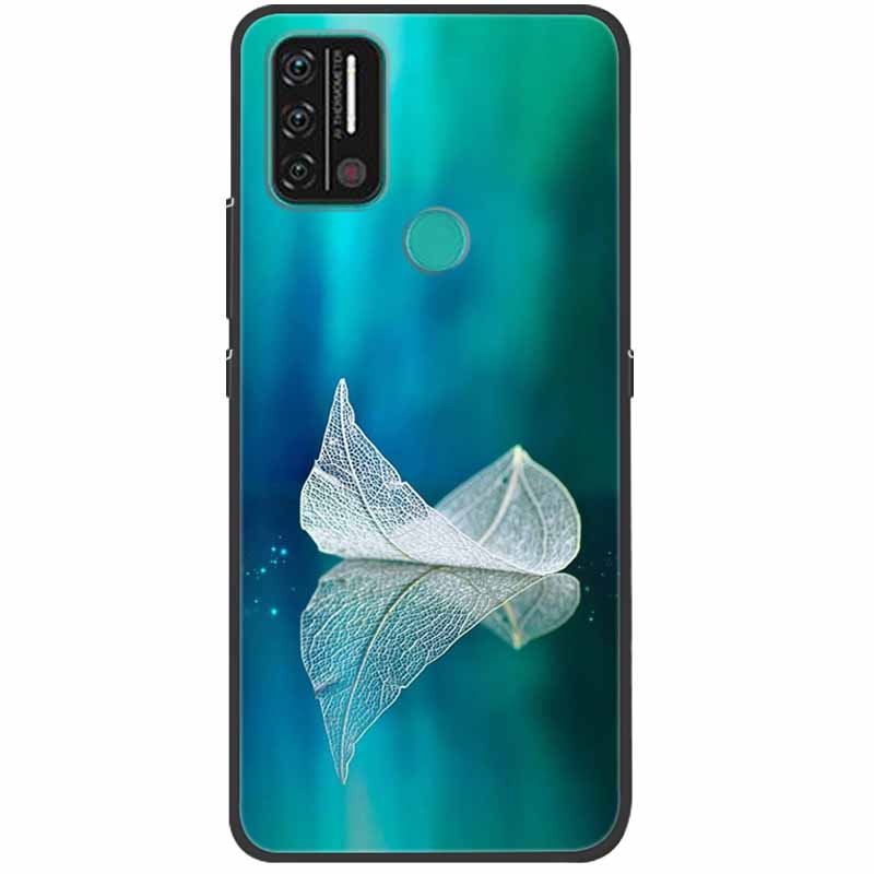 Weiche bedruckte Hülle für Umidigi A9 Pro Hülle Silikon Schutzhülle Schwarze Hüllen für Umidigi A7 Pro Niedliche Katze A9Pro A 9 A7Pro