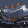 Foldable Motorcycle Gel Seat Cushion 3D Honeycomb Structure Shock Breathable Motorcycle Gel Seat Pad Gel Cushion For Seat Amagi