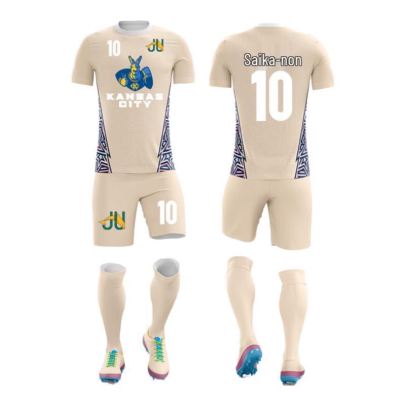 SaiKaNong Digital Print Football Jersey & Shorts Set M