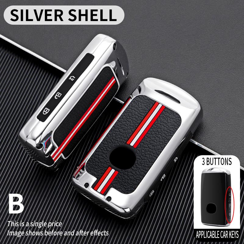Zinc Alloy Car Key Case Cover Protective Shell Fob For Mazda 3 Alexa CX4 CX5 CX-5 CX8 CX-30 CX30 2019 2020 Remote Key Protector