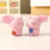 Cat Capybara Pendant Pig Car Keyring Cute Cartoon Animals Dolls  Gifts