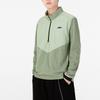 Nike Spliced Half-Zip Pullover Hoodie Men Tops Green DD6765-386