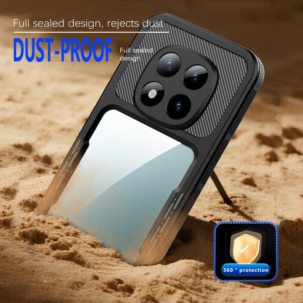 New Hot-selling Redmi Note 15 Pro 5G Waterproof Phone Case, Dustproof and Drop-proof IP68 Underwater Swimming Protective Cover