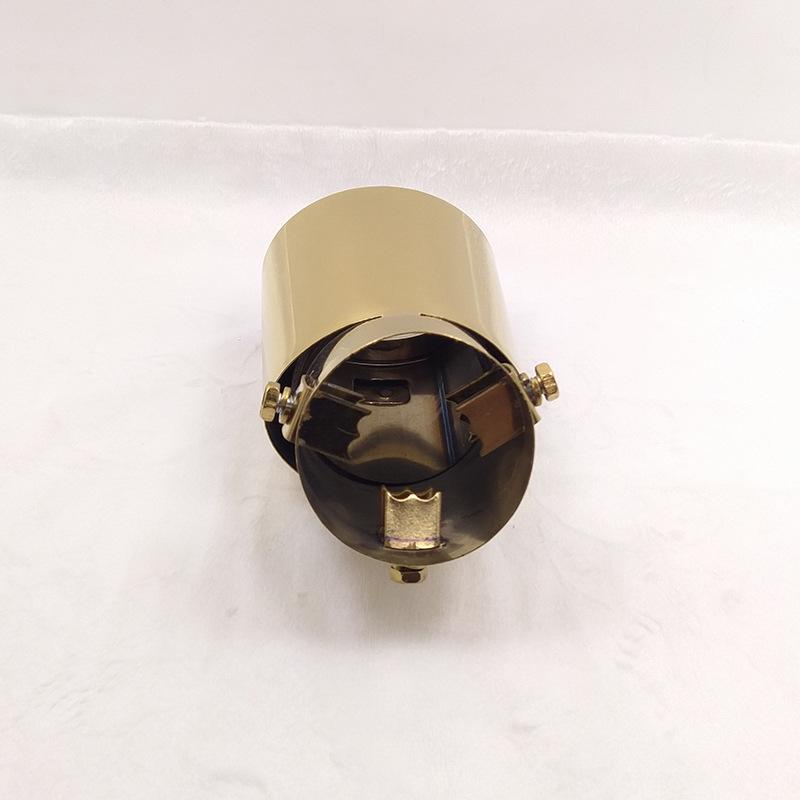 Buick Excelle, Nissan Bluebird, Ford Focus Titanium Gold Stainless Steel Exhaust Tailpipe Sleeve