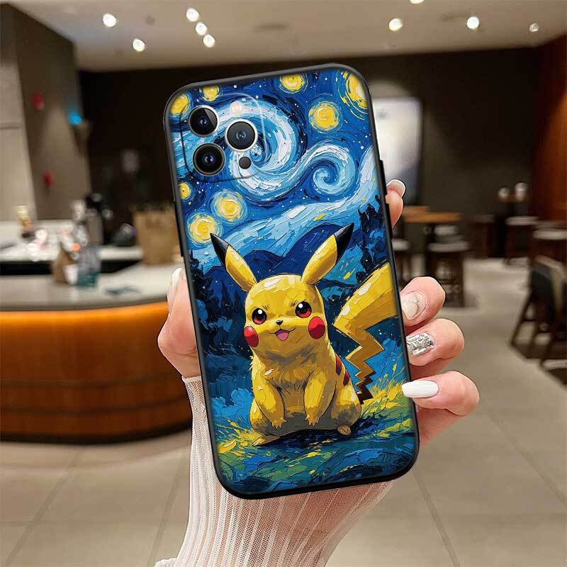 Cartoon Pokemon Phone Case for Motorola Edge 60 60s 70 G86 G56 G54 E14 G04S G45 G54 G64 X30 X40 X50 S30 S50 Pro Power Tylus