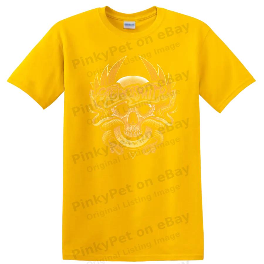 Skull Graphic T Shirt Retro Design W/ Wings Vintage Style Tee