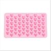 Attractive Design Silicone Heart Cake Chocolate Cookies Baking Mould Ice Cube Soap Mold AU21