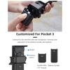Adattatore Shoe Fredda Versatile per Gabbia Fotocamera per Pocket 3 Clip per Zaino Fotografico Perfetto per Riprese all'Aperto Fotografia di Viaggio