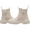 Converse Chuck Taylor All Star Lugged Chelsea Boot PS Papyrus Kids Sneakers Tan A08396C