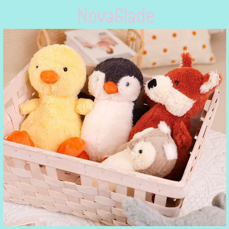 Soft Short Flannel Penguin Plush For Kids Birthday Gift And Collectible Toy