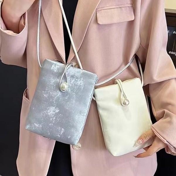 IELGY New Chinese-style Casual One-shoulder Diagonal Span Mobile Phone Bag, High-end Versatile Change Bag