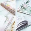 Hardcover Floral Wedding Planner - English Version
