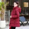 Women's Cotton-padded Clothes Winter New Fashion Versatile Hooded Loose Simple Women's Coat
