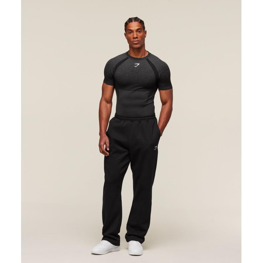 Gymshark Shadow Seamless T shirT Black A1b2a Bb2j