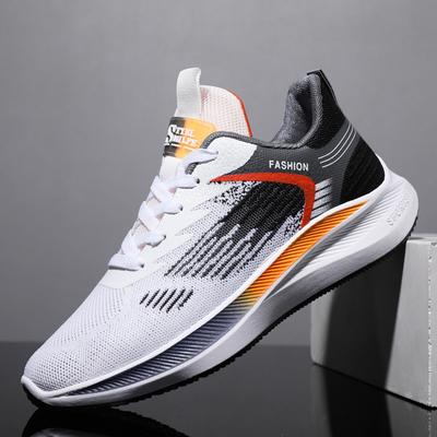 23 Sommer atmungsaktive Fly-Woven Mesh Herrenschuhe Mode Sport vielseitige Freizeitschuhe dünne Laufschuhe ins trendige Schuhe